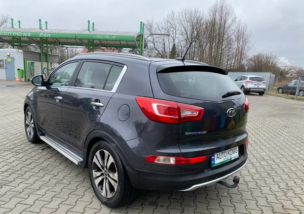 Kia Sportage cena 48900 przebieg: 211000, rok produkcji 2012 z Kutno małe 277